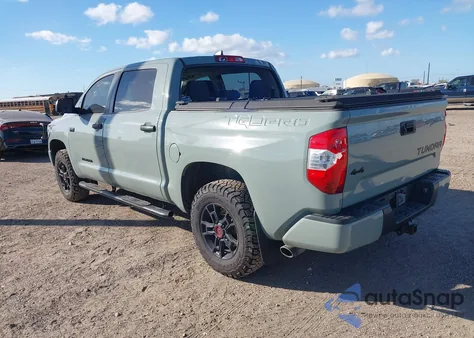 2021 Toyota Tundra Trd Pro из США, поврежденный, VIN 5TFDY5F12MX034896
